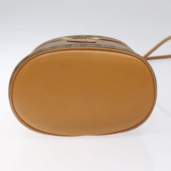 GUCCI Micro GG Supreme Shoulder Bag PVC Beige Gold - Picture 8 of 16